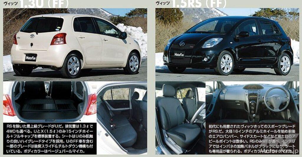 トヨタ2代目「ヴィッツ」