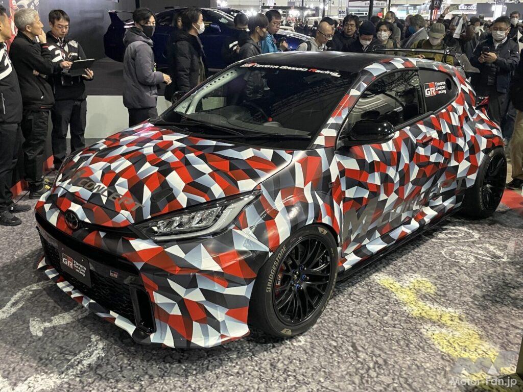 トヨタは新開発の2.0L直4ターボ搭載のGRヤリス Mコンセプトをお披露目