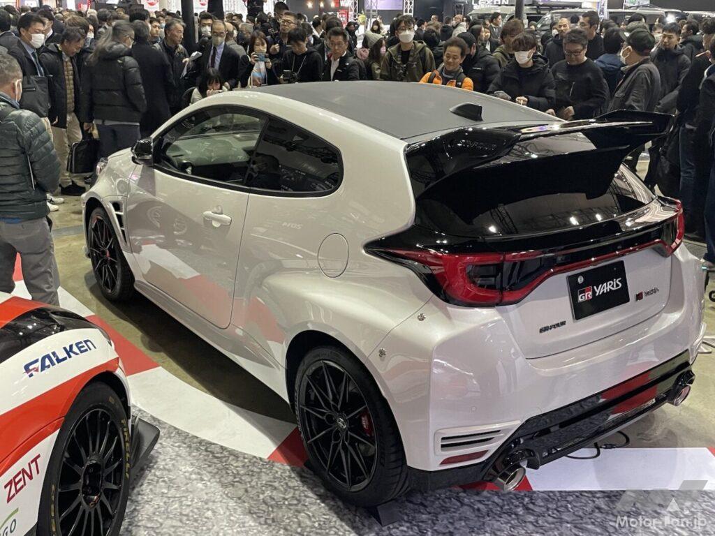 トヨタは新開発の2.0L直4ターボ搭載のGRヤリス Mコンセプトをお披露目