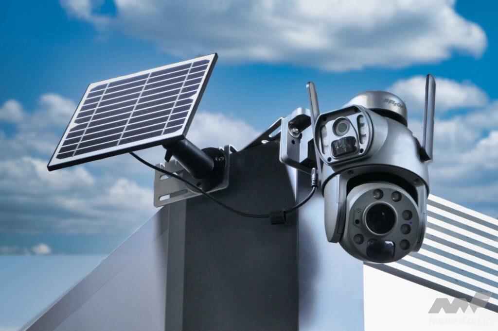 電源不要！広角＆望遠カメラ！リアルタイム監視！人感センサー！ベロフ