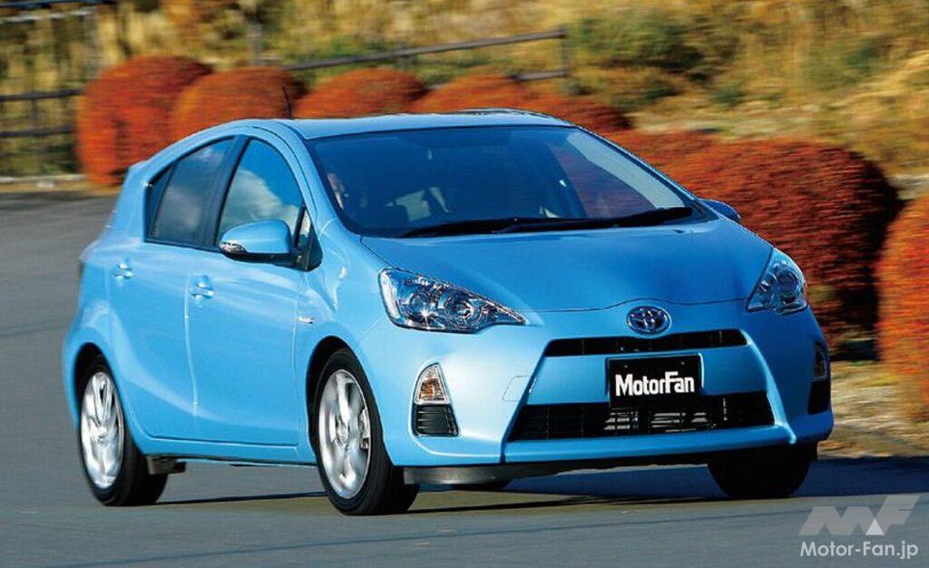 トヨタの小型ハイブリッド「アクア」