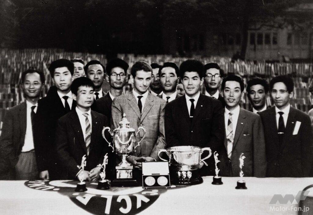 1962年マン島TTレースで「スズキRM62」が初優勝