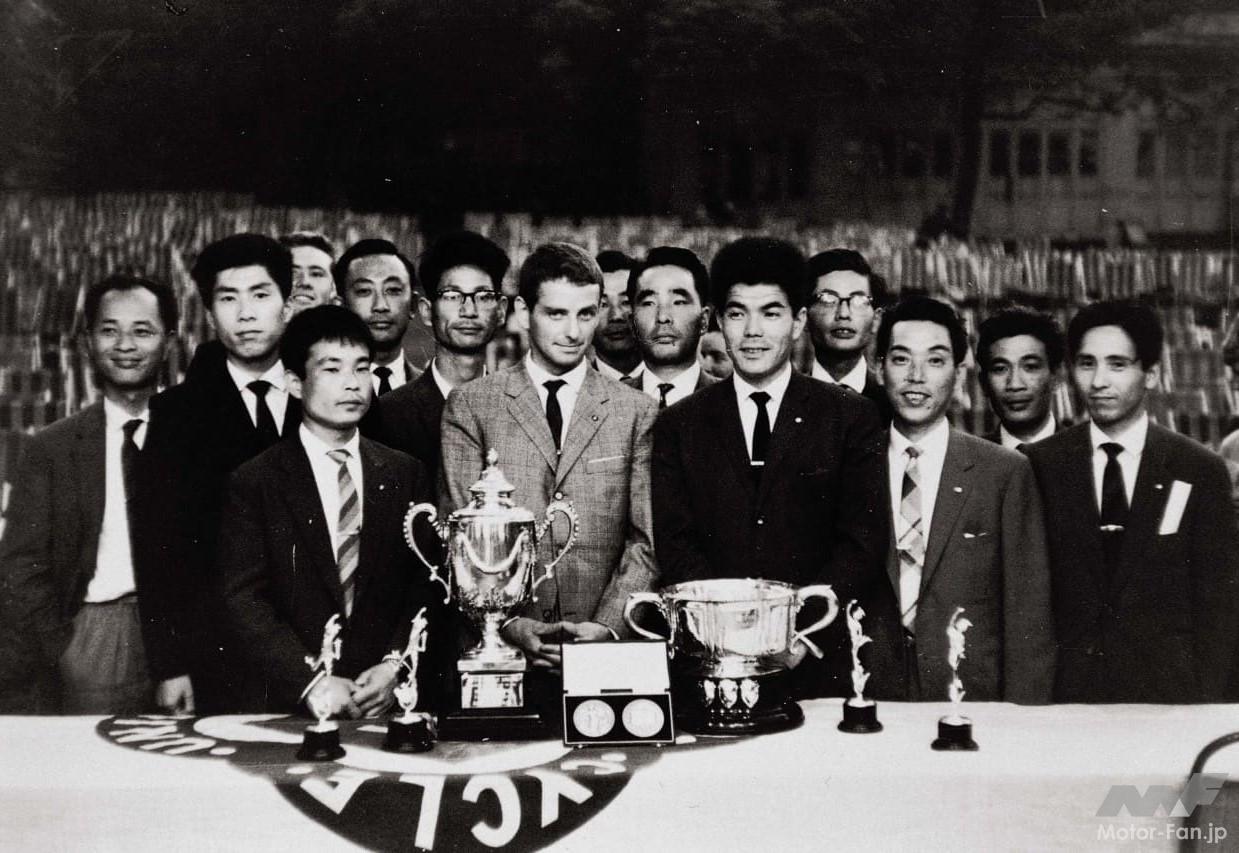 1962年マン島TTレースで「スズキRM62」が初優勝