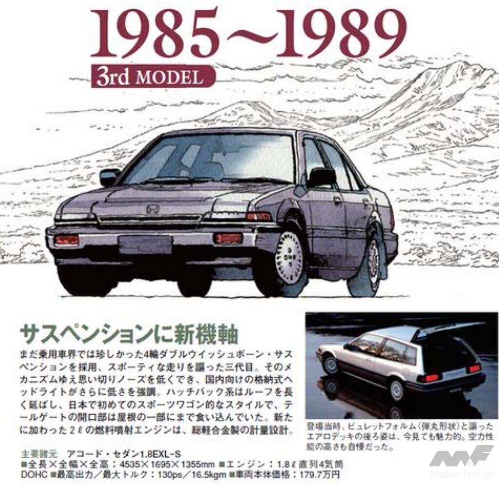 3代目アコード