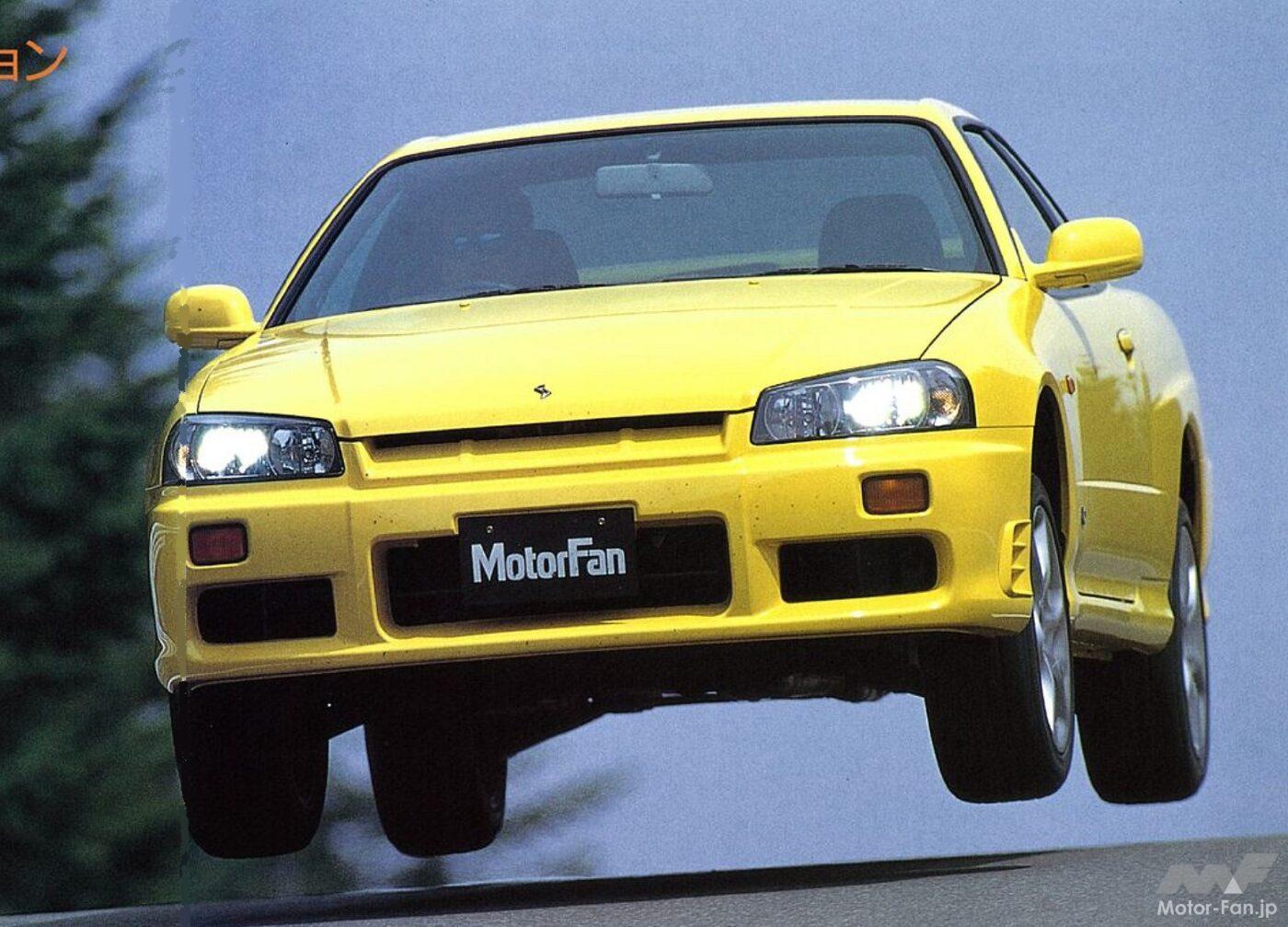 日産「R34型スカイライン クーペ25GTターボ」