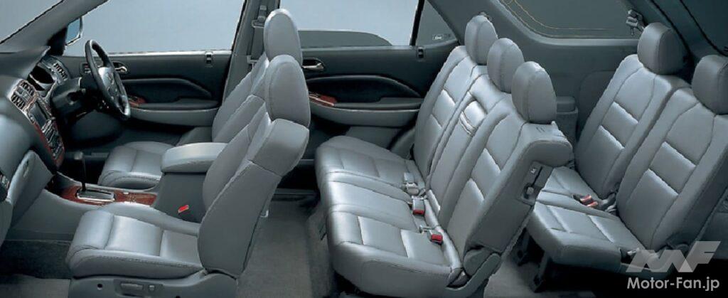 ホンダ「MDX」のシートアレンジ