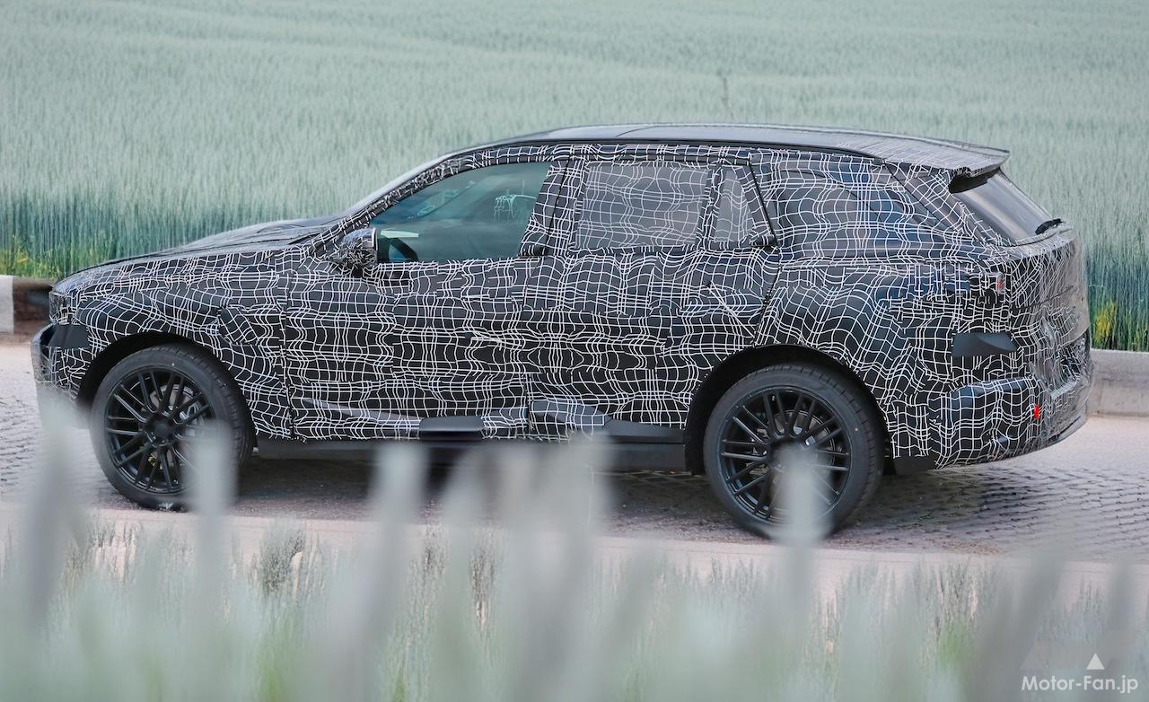 BMW iX5 市販型プロトタイプ　スパイショット