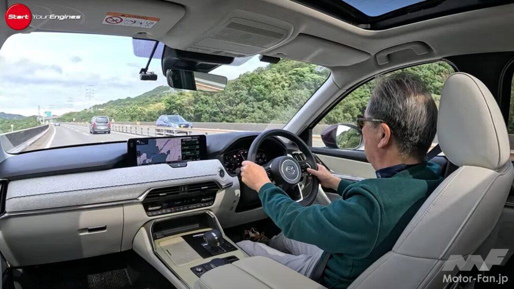 マツダCX-80清水和夫試乗