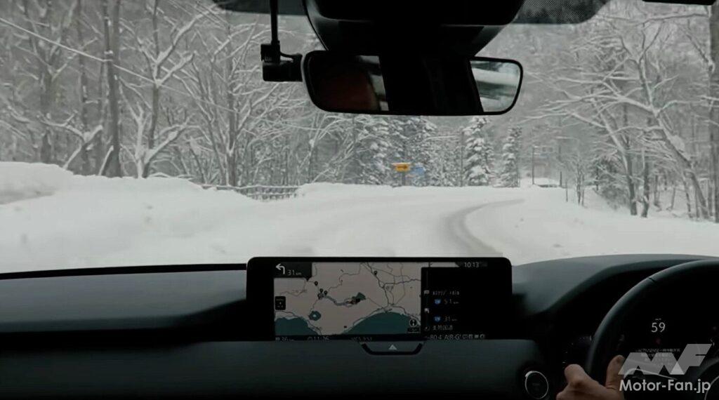 CX-80×清水和夫スノーテスト