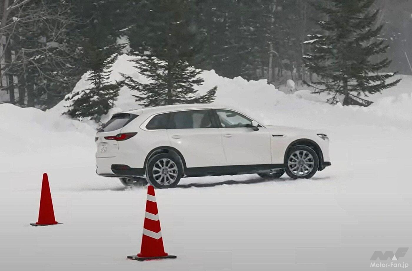 CX-80×清水和夫スノーテスト