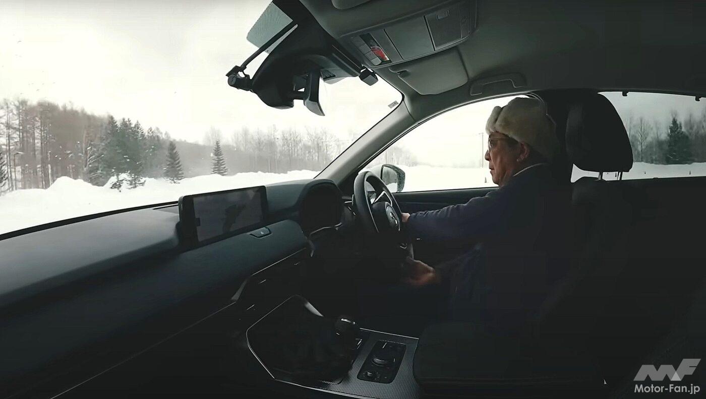 CX-80×清水和夫スノーテスト