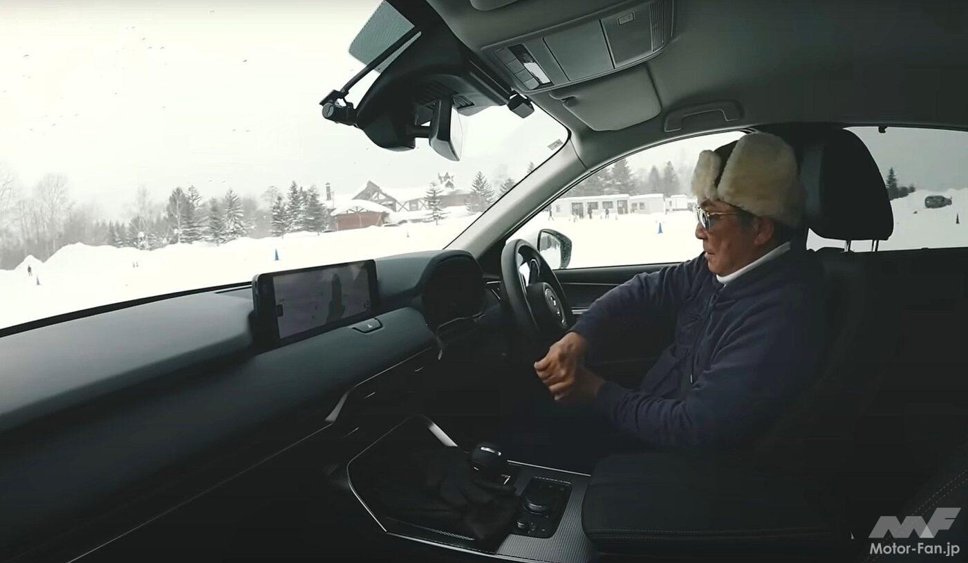 CX-80×清水和夫スノーテスト