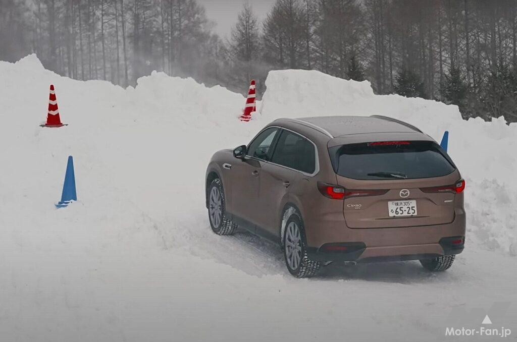 CX-80×清水和夫スノーテスト