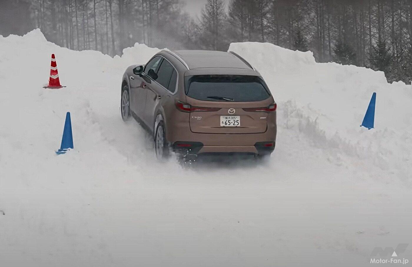 CX-80×清水和夫スノーテスト