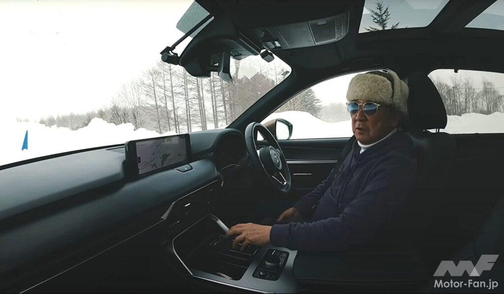 CX-80×清水和夫スノーテスト