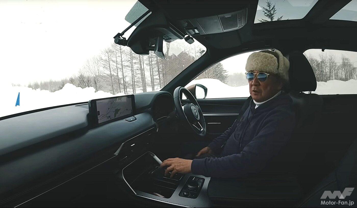 CX-80×清水和夫スノーテスト