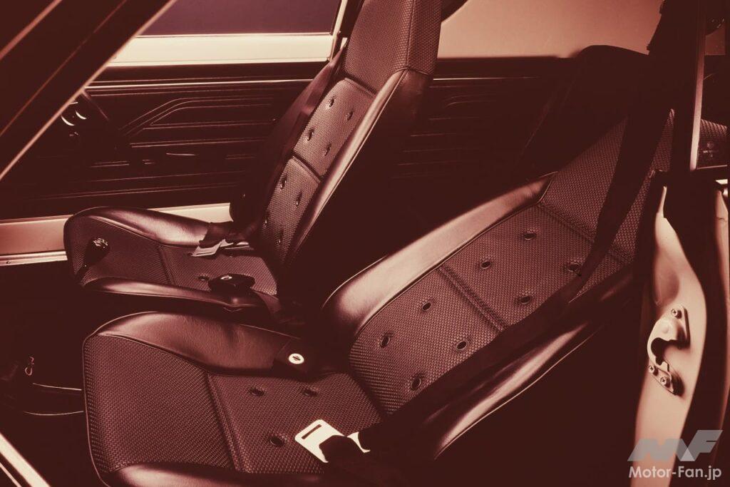 日産「チェリークーペX-1R」のスポーティなフロントシート