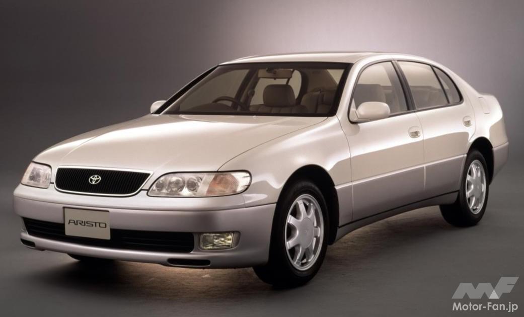 1991年にデビューした初代「アリスト」(海外名：レクサスGS)