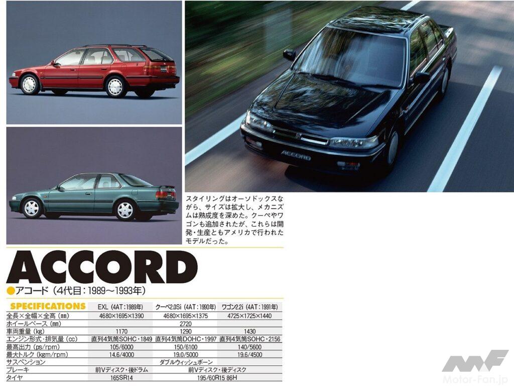 4代目アコードファミリー