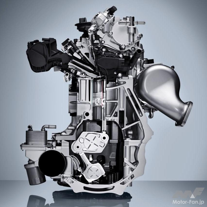 可変圧縮比VC-Tエンジンの可変機構