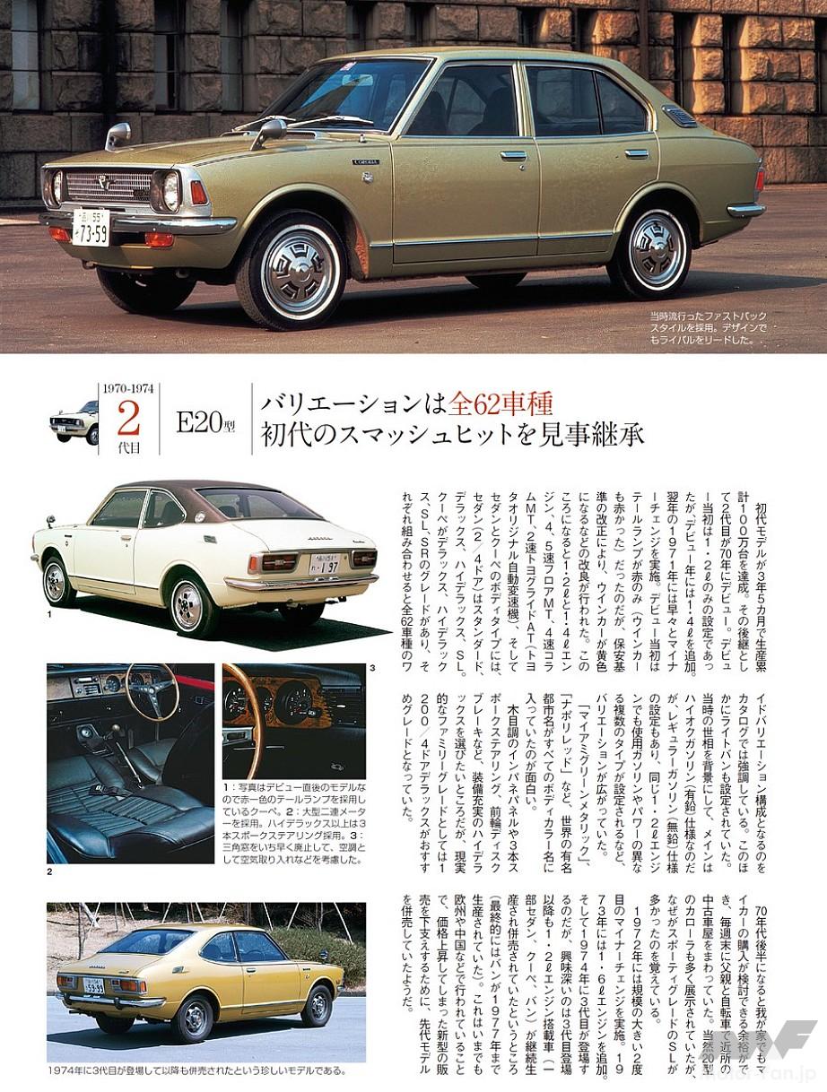 トヨタ2代目「カローラ」