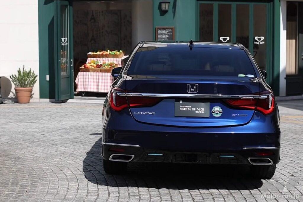 ”ホンダセンシンエリート”搭載「レジェンド」