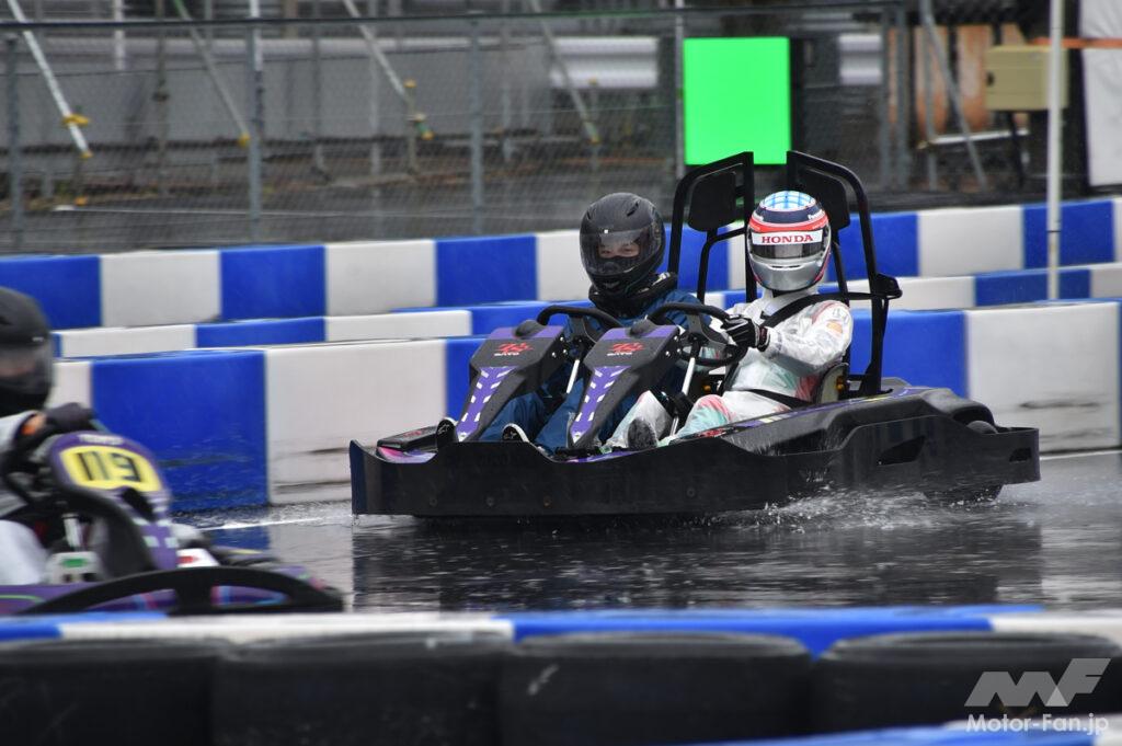 元F1ドライバーにしてインディ500ウィナー佐藤琢磨とカートバトル