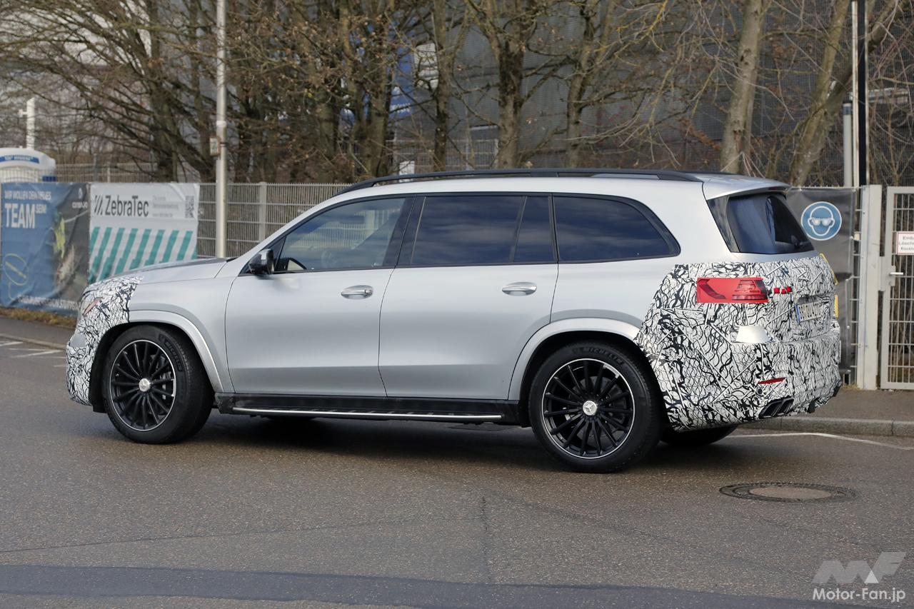 メルセデスAMG GLS 63 改良新型プロトタイプ　スパイショット