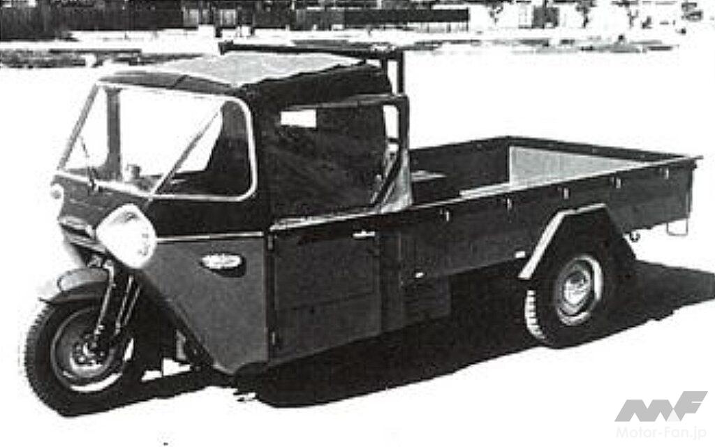 CMTB-71の3輪トラック