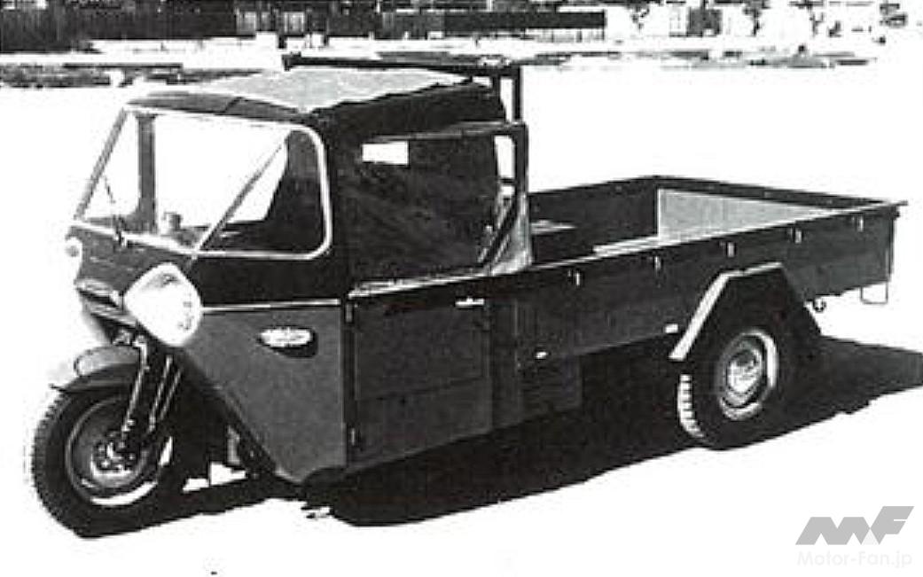 CMTB-71の3輪トラック