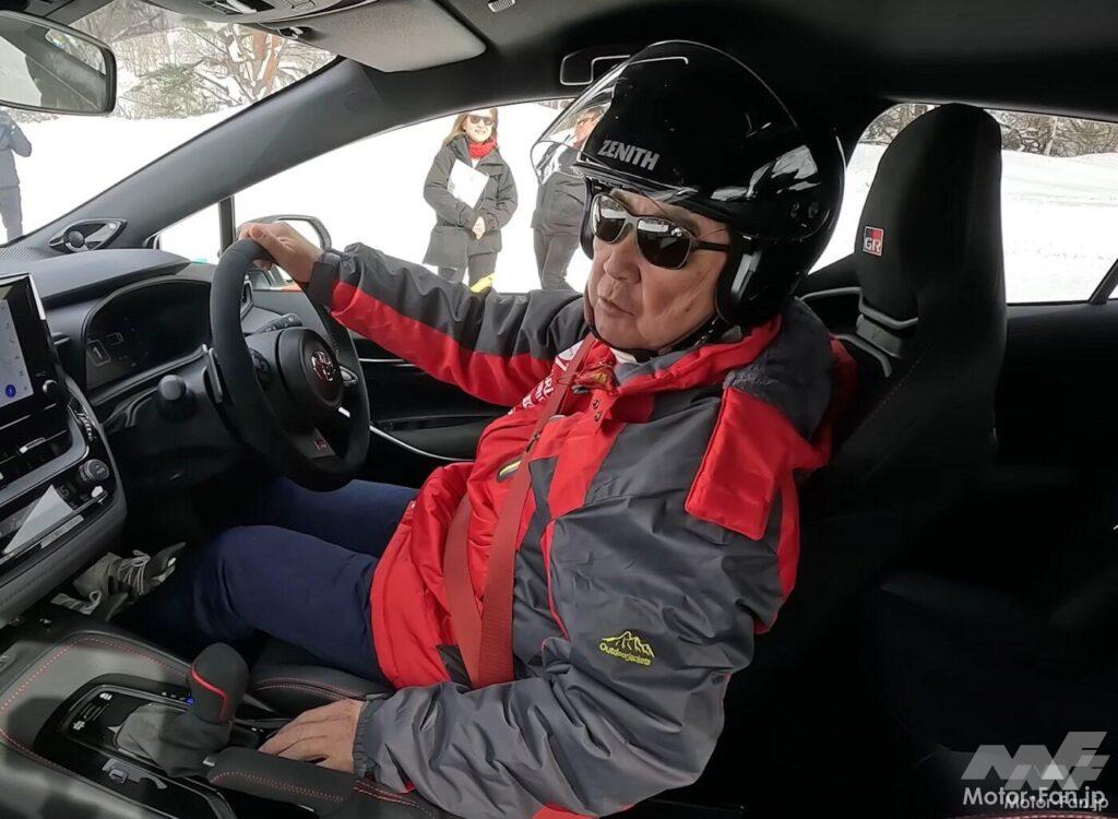 清水和夫✕GRカローラ