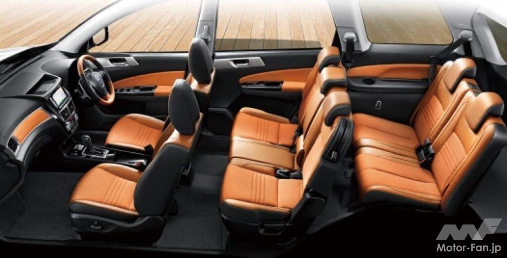 「エクシーガ・クロスオーバー7」のシートアレンジ