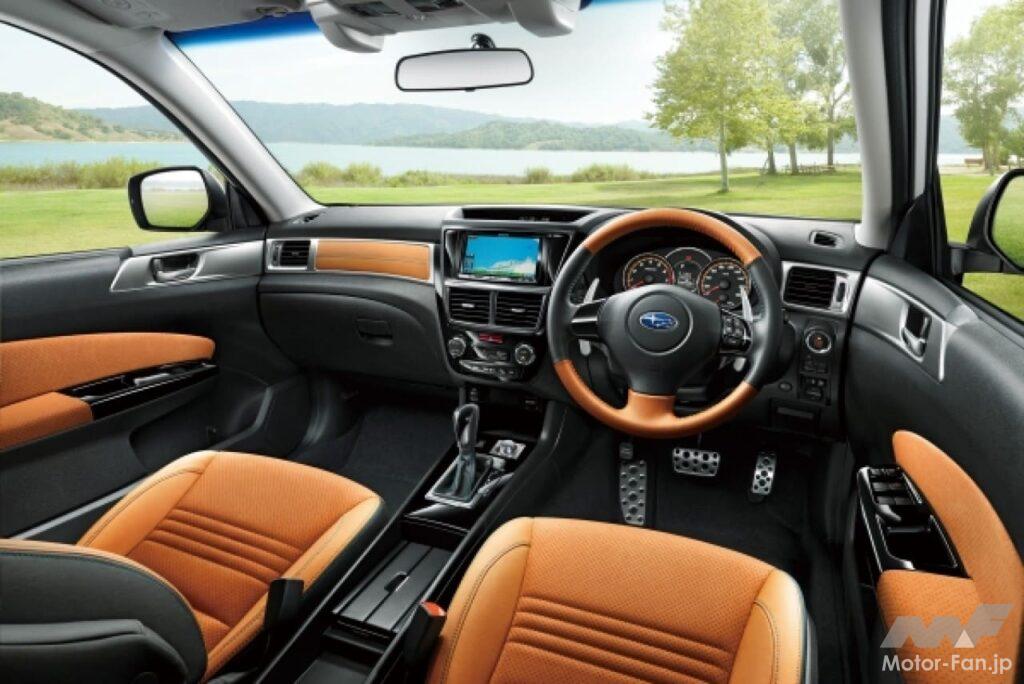 「エクシーガ・クロスオーバー7」のコクピット