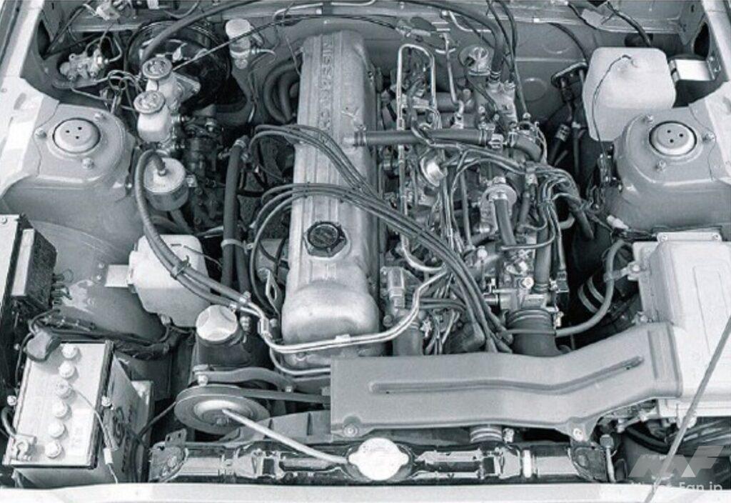 5代目ジャパン・スカイラインに搭載されたL20E型6気筒NAエンジン