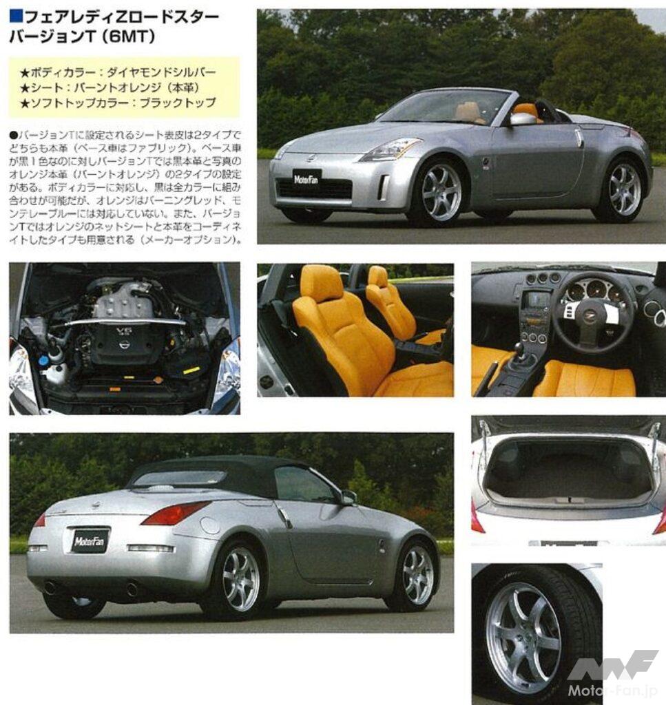 350Zロードスター(写真は、日本仕様)