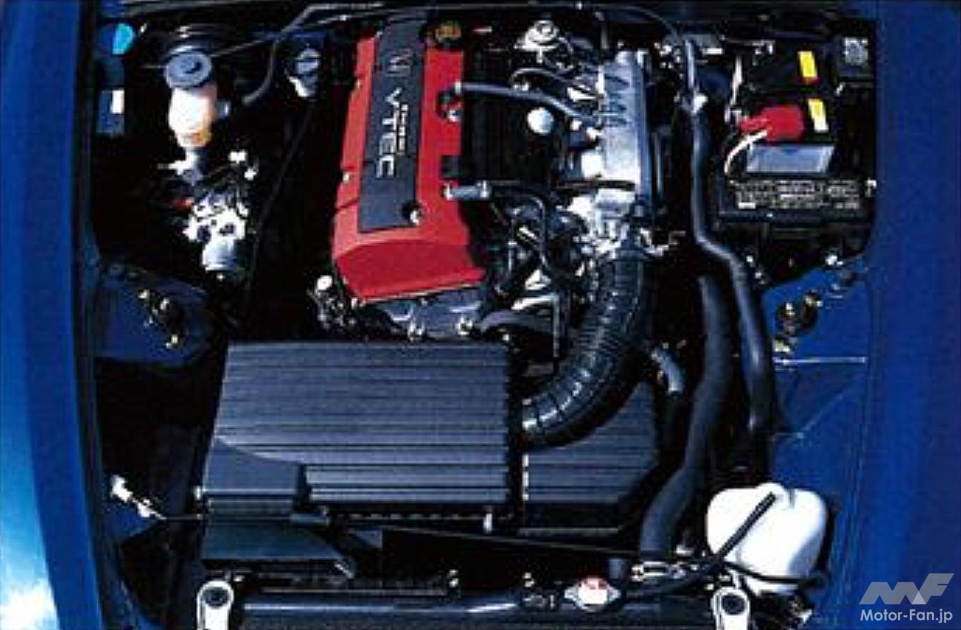 「S2000」搭載の高回転高性能2.0L VTECエンジン