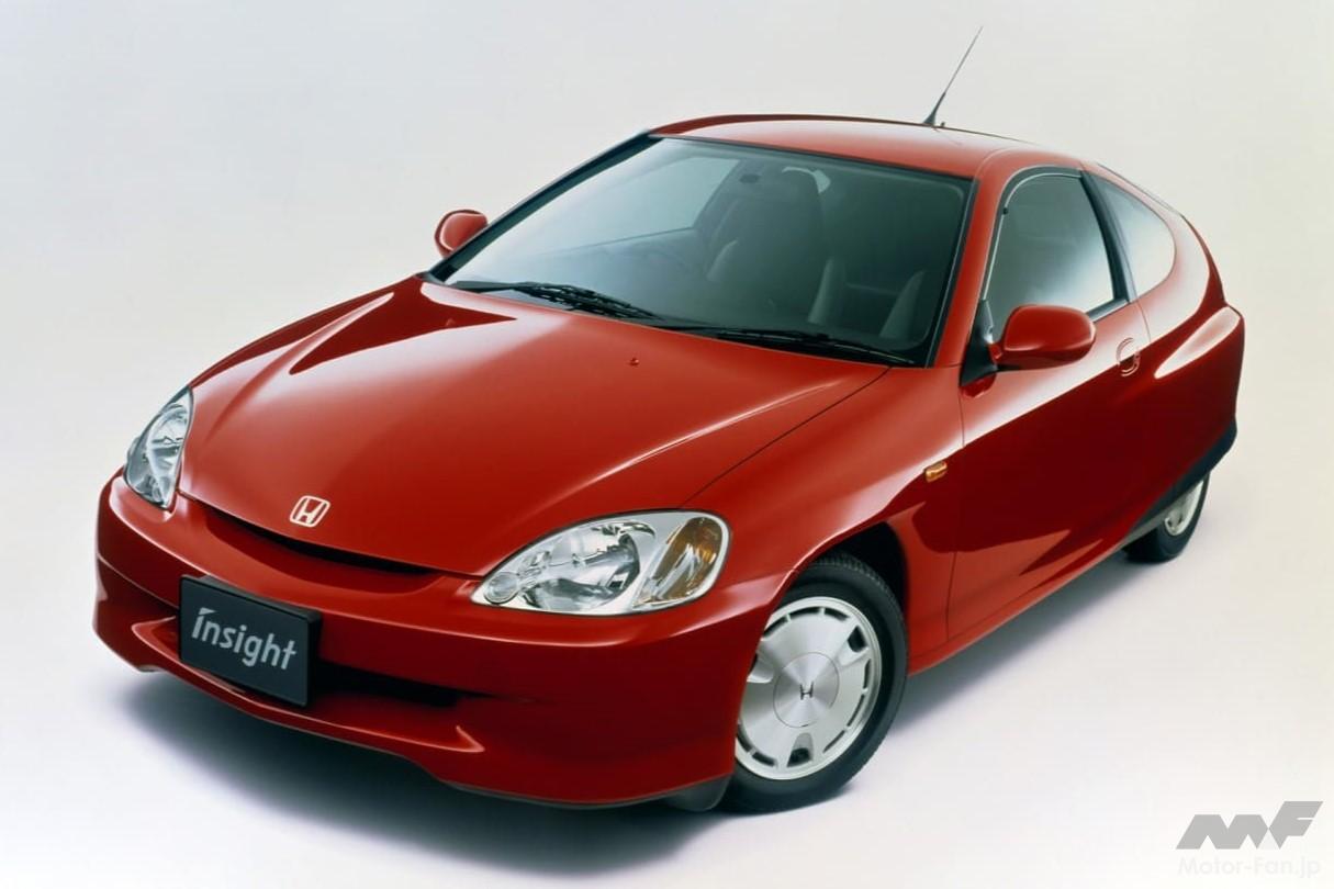 ホンダ初のハイブリッド「インサイト」