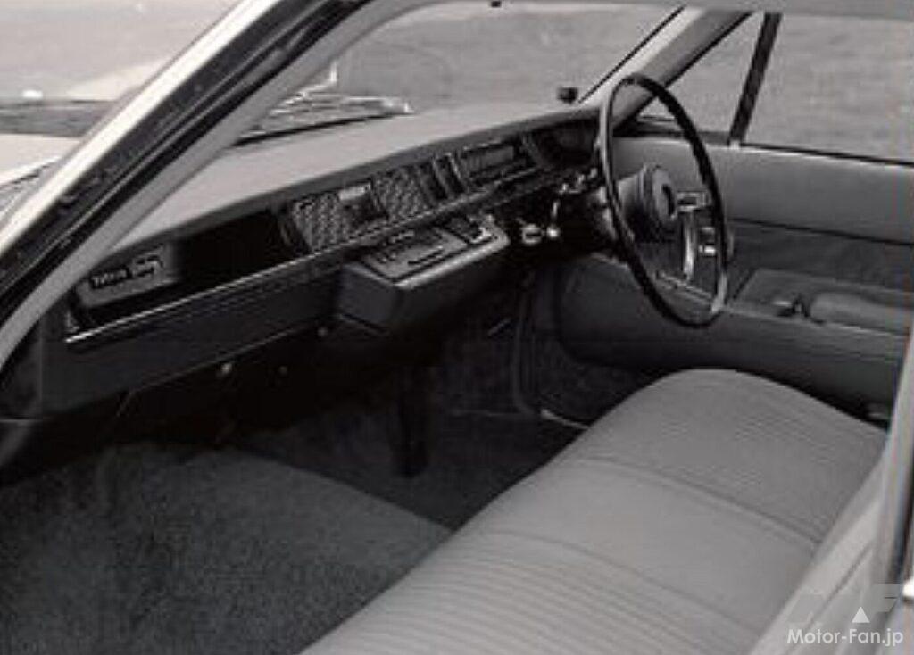 初代センチュリーのコクピット