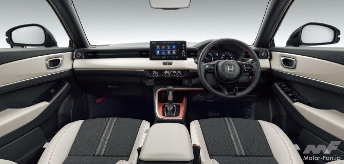 2代目「ヴェゼル」のコクピット