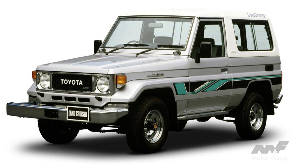 1984年にデビューした「ランドクルーザー70系バン」