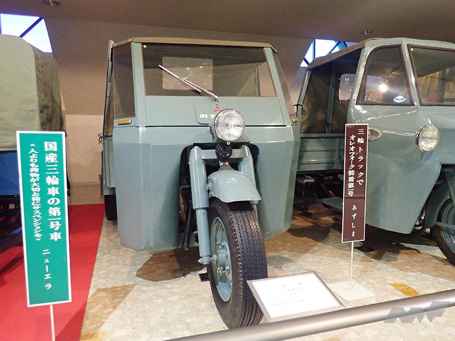 1954年式 みずしま TM4E(日本自動車博物館より)