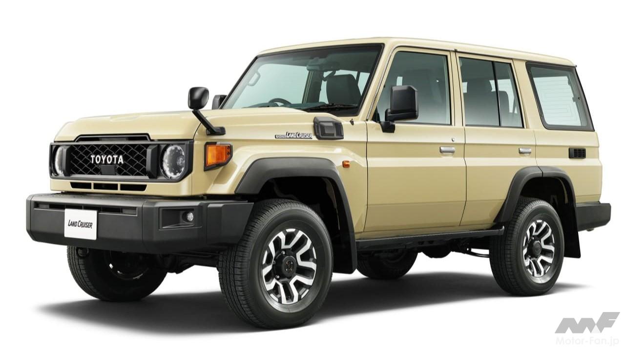 2023年にデビューした新型「ランドクルーザー70系」