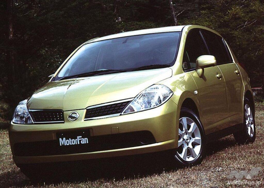 2004年にデビューした初代「ティーダ」
