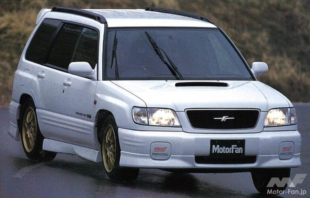 2000年初代のマイナーチェンジで登場したフォレスターS/tb-Sti