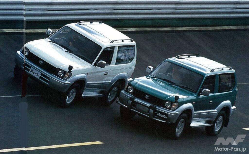 2代目ランドクルーザー・プラドの5ドア／3ドア