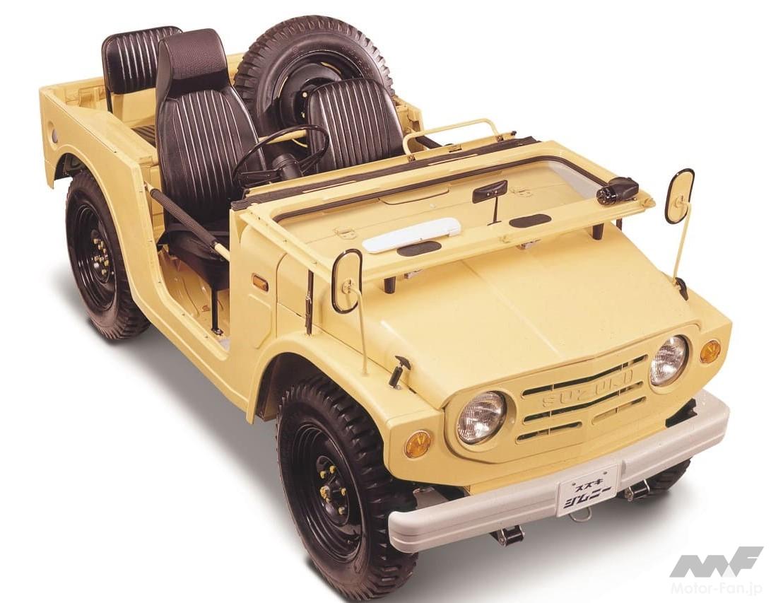 1970年にデビューした初代ジムニー