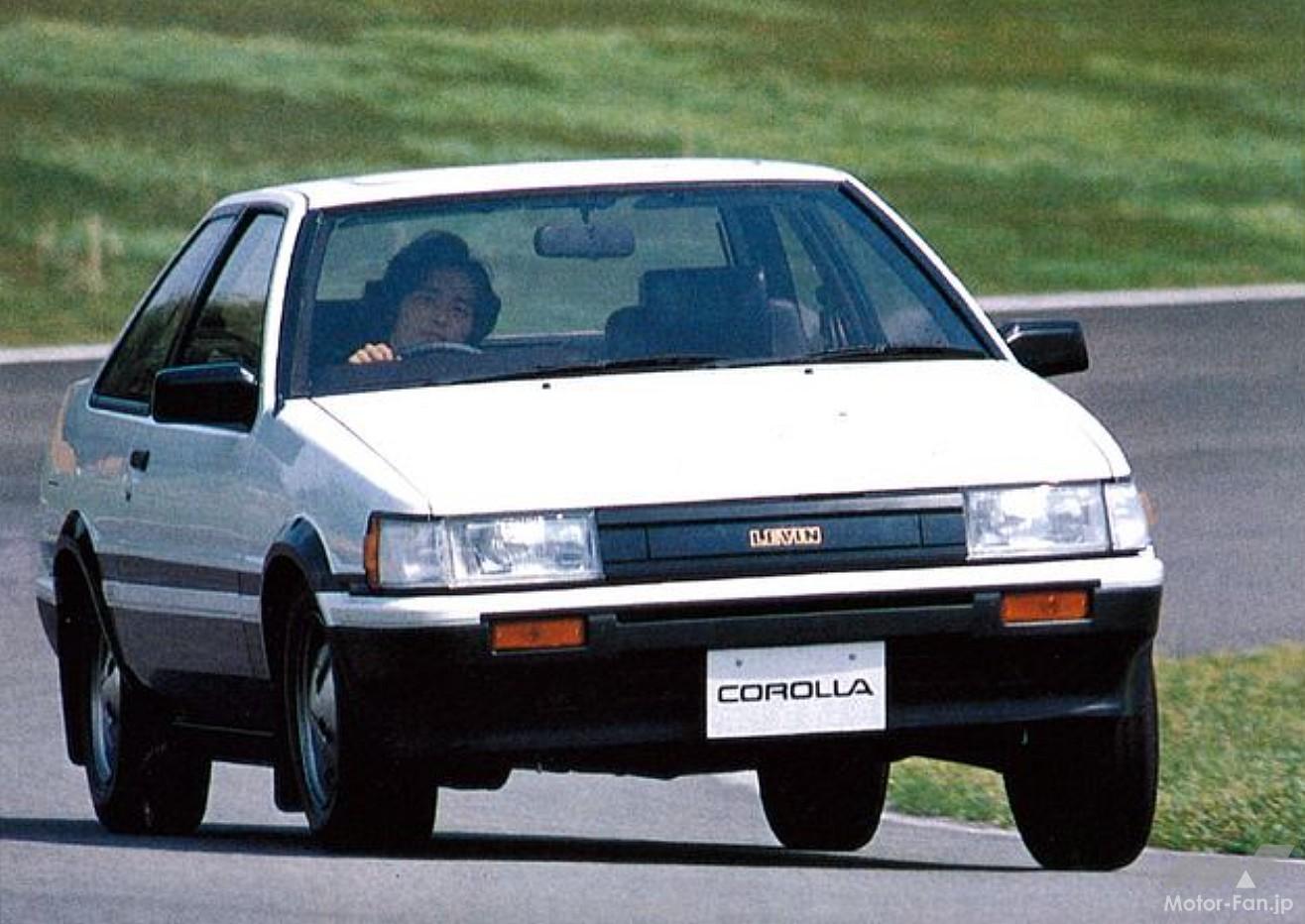 1983年にデビューした「カローラ・レビン」