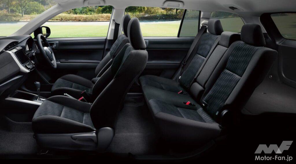 11代目「カローラフィールダー」のシートアレンジ