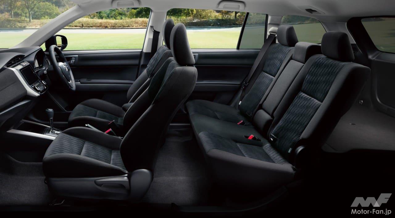 11代目「カローラフィールダー」のシートアレンジ