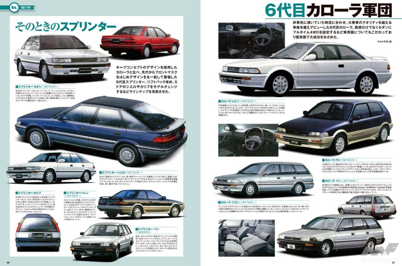 6代目カローラ・ファミリー